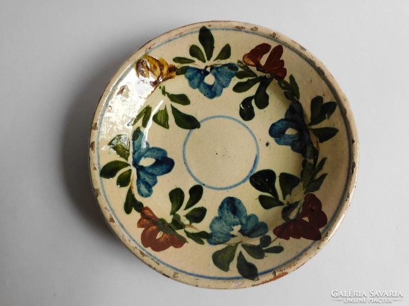 Tordai (Transylvania) hard ceramic wall bowl 20 cm