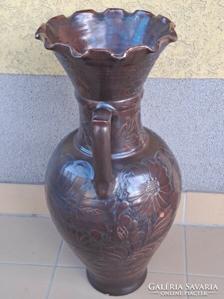 Large Korund floor vase 58 cm.!