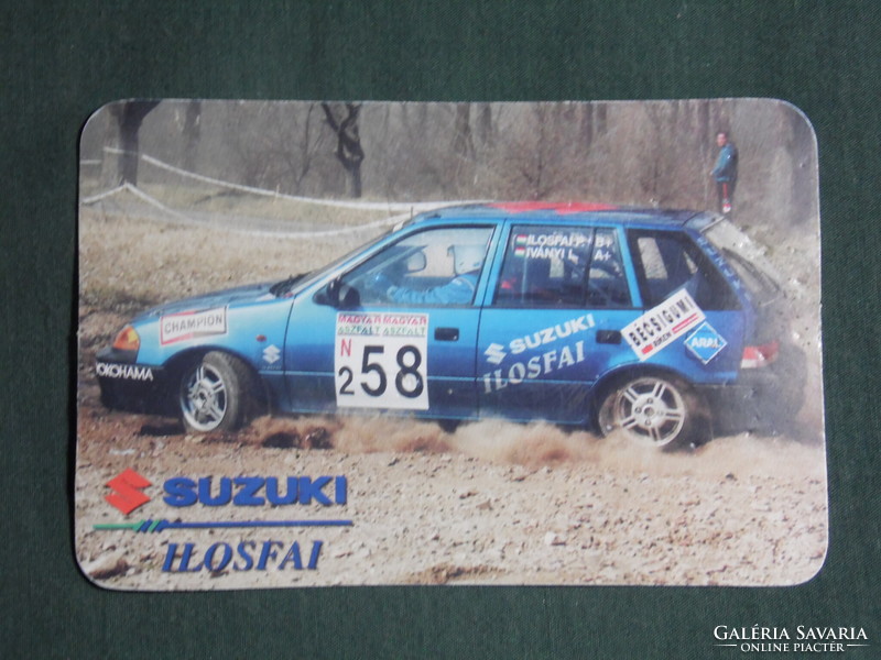 Kártyanaptár, Suzuki Ilosfai Rally Team Pécs, 2000