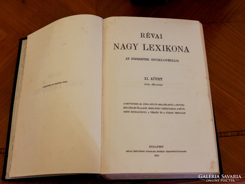 Réva's big lexicon, volumes 1-20, 1914 edition