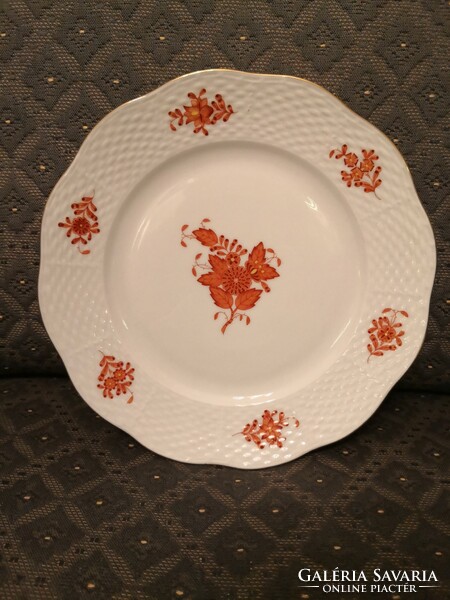 Appony pattern plate from Herend, with logo.