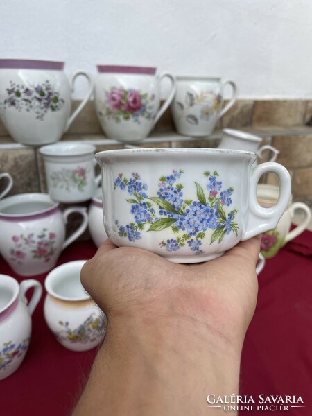 Collectors of Zsolnay's rare forget-me-not porcelain Koma mug