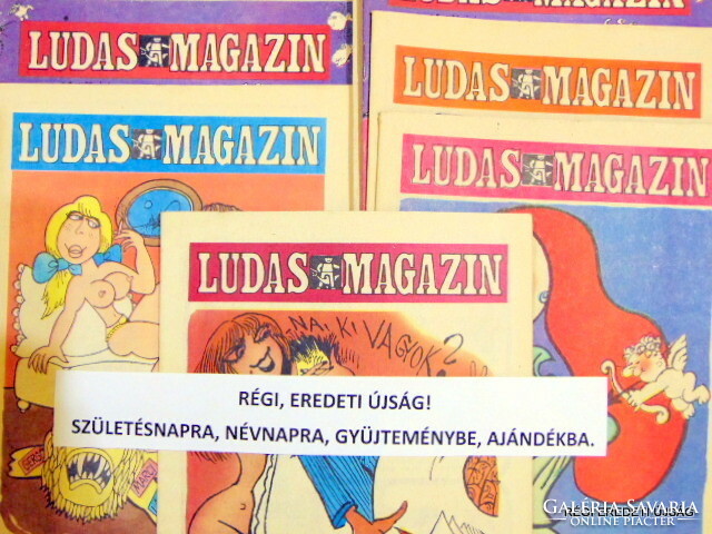 1984 October / ludas magazine / for birthday!? Original, old newspaper :-) no.: 20308