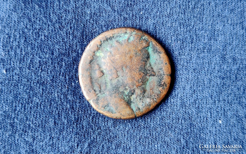 Marcus Aurelius!!! As – with Neptune's galley (rare!) | 1 Roman medal