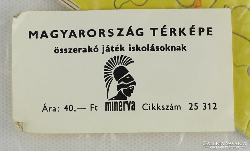 1P089 Retro 70 darabos Magyarország kirakó 1979 Minerva