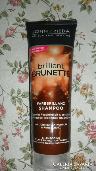 New. John frieda moisturizing shampoo to protect dark, shiny hair color. 250 ml.