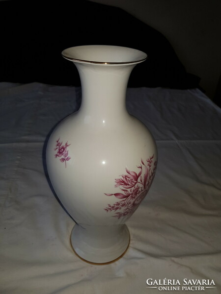 Hollóháza 37 cm vase, offering, ashtray