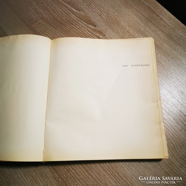 Liener György: Autótípusok c. könyve, 1969.
