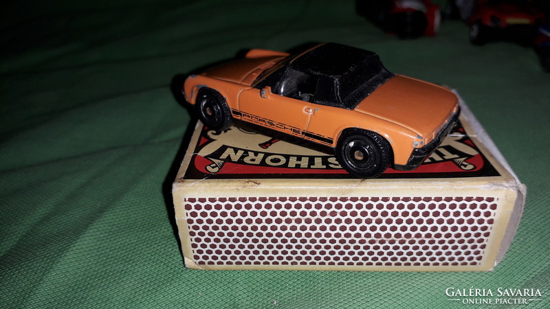 2009. Matchbox - mattel - vw porsche 914, 1971 model - convertible metal small car 1:60 according to the pictures