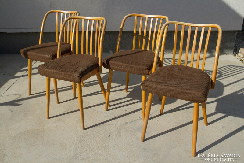 Retro étkező, székek + asztal, Jitona U300 B.Landsman