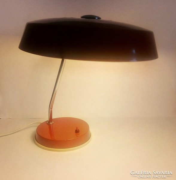 Bauhaus/indusztriál loft design 'Stasi' lámpa 1960'as évek Louis Kalff