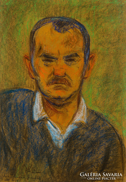 Self-portrait of Louis Páll