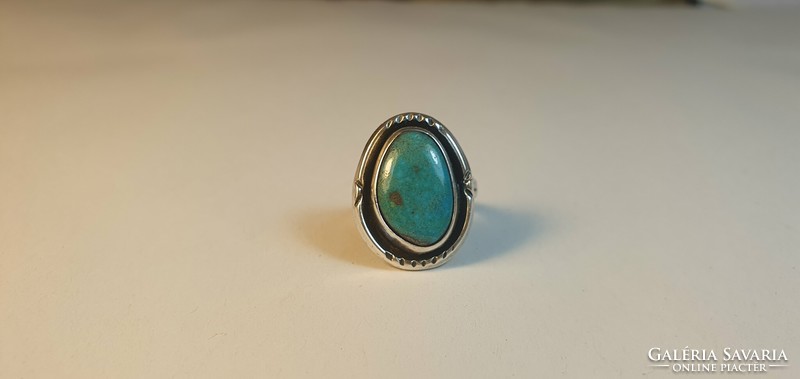 Navajo Türkiz Köves Gyűrű.