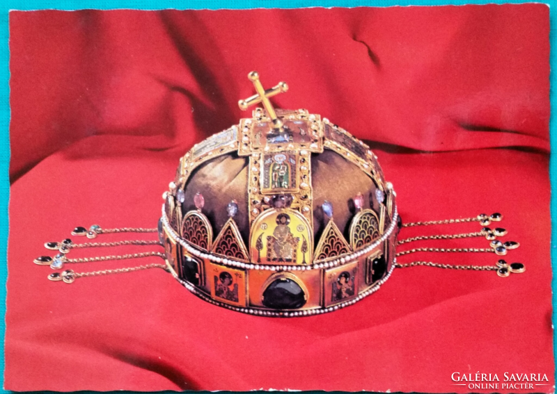 Hungarian crown, postage-paid postcard, 1978 /2.