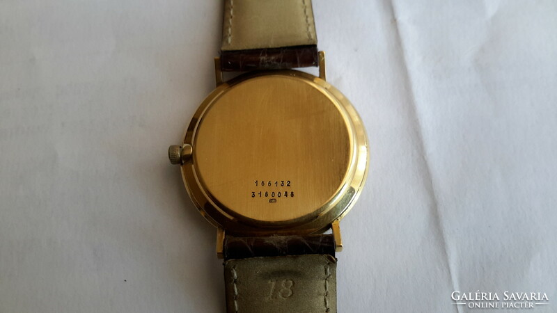 Universal 18 solid gold watch - micro rotor automatic