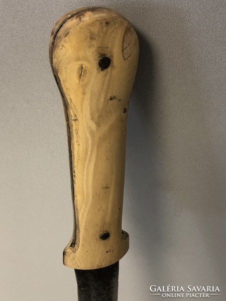 A dagger with a bone handle