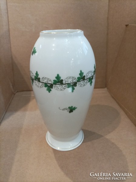 Herend porcelain vase, perfect, 18 cm, for a gift. Parsley pattern
