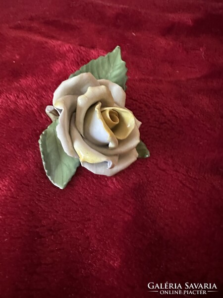 Porcelán rózsa herendi