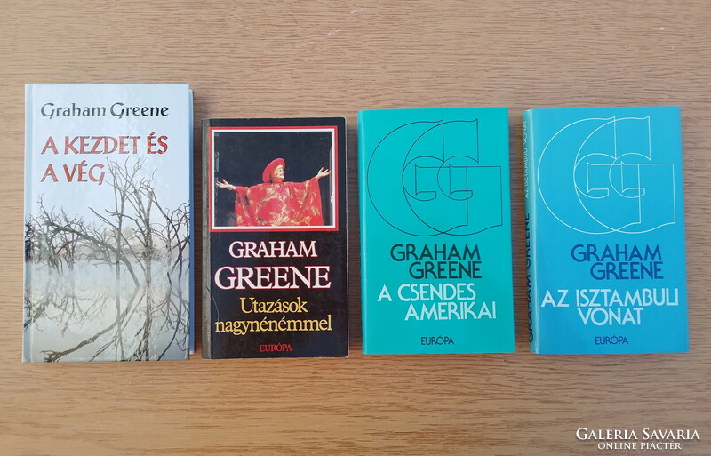 Graham Greene - A kezdet és a vég / A csendes amerikai / Az Isztambuli vonat / Utazások nagynénémmel