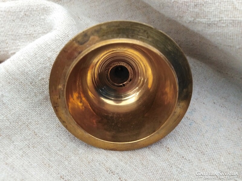 Brass decorative object - fire enamel type