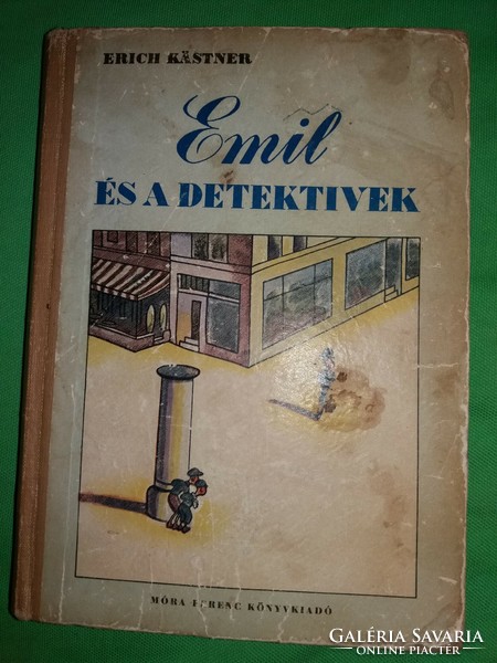 1983.Erich Kästner:Emil és a detektívek könyv képek szerint MÓRA