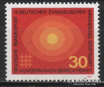Postatiszta Bundes 1663  Mi 595      0,60 Euró