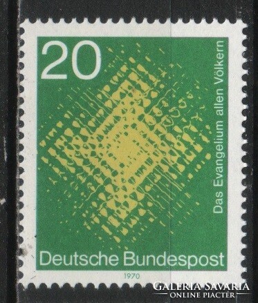 Postatiszta Bundes 1670 Mi 647      0,40 Euró