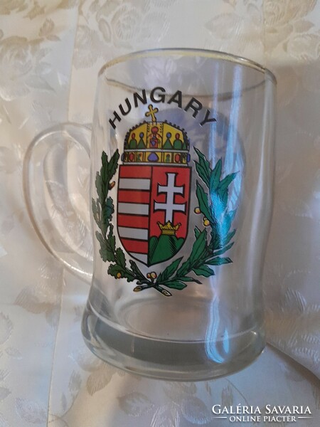 Hungary glass jar is beautiful