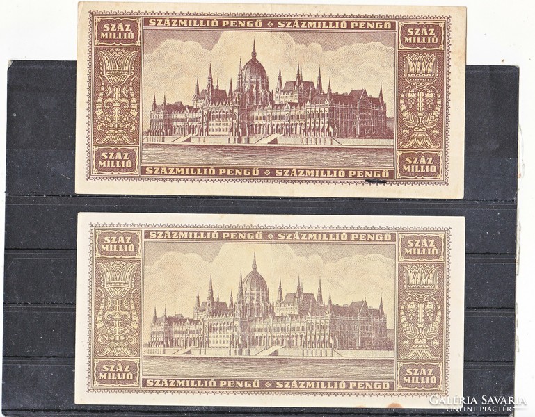 Hungary 100000000 pengő 1946 g
