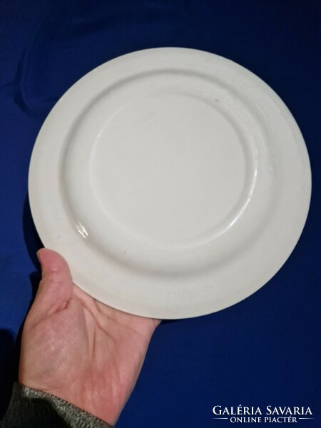Kék Mintás kék csíkos kerámia tányér