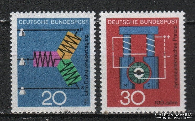 Postatiszta Bundes 1630  Mi 521-522    0,60 Euró