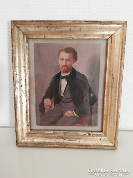 György Vastagh: portrait of the Danish architect, 1885.
