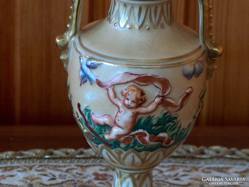 Amphora, vase, table decoration, German porcelain, absolutely flawless, wear-free
