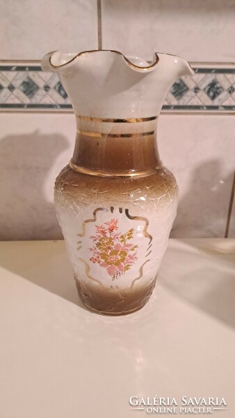 Vase with antique floral pattern