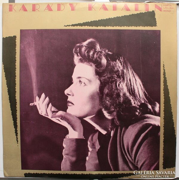 Katalin Karády archive recordings 1979 - vinyl record lp