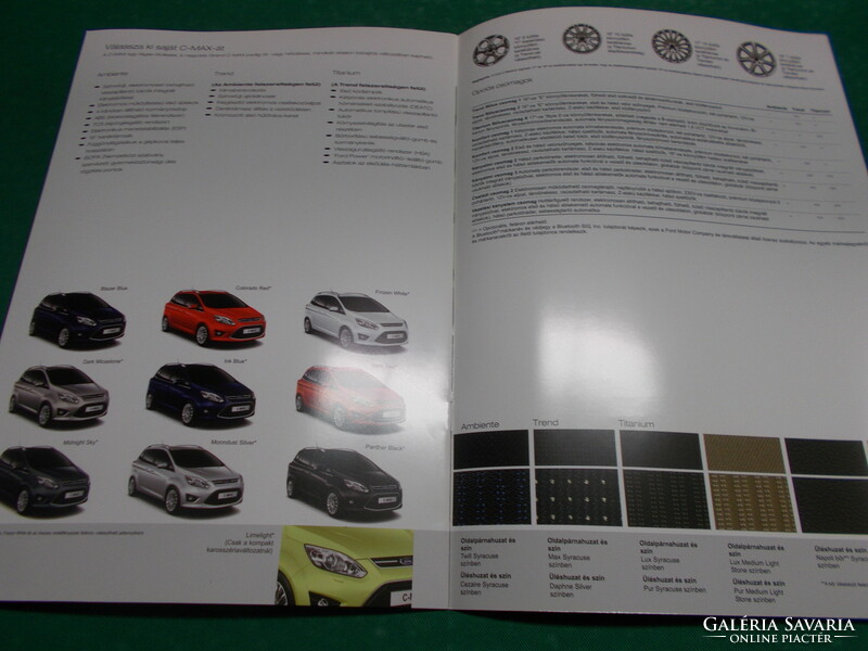 Ford c-max car catalog, car brochure