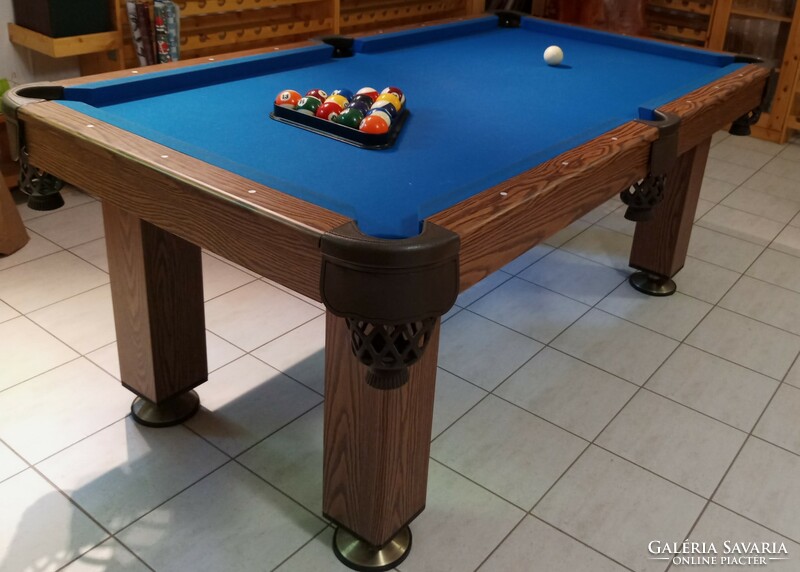 Modern pool table - with accessories
