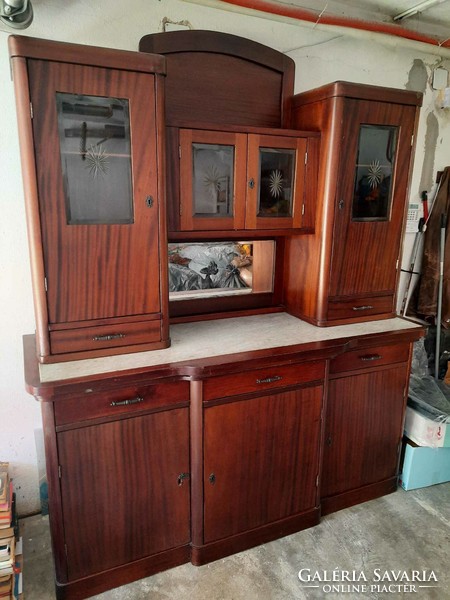 Sideboard with marble top