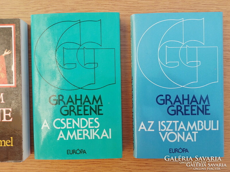 Graham Greene könyvcsomag - A kezdet és a vég / A csendes amerikai / Az Isztambuli vonat / Utazások