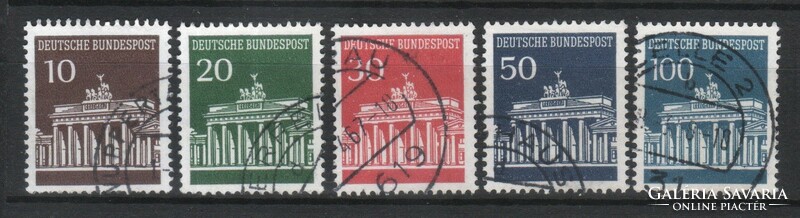 Bundes 3391 Mi 506-510            2,00 Euró