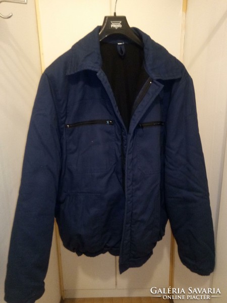 Large, lined work jacket /puffajka/