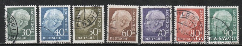 Bundes 4528  Mi 259 v - 265 v      52,50   Euró