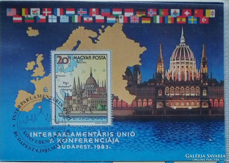 1983. Interparlamentáris Unió (I.) - CM, levelezőlap