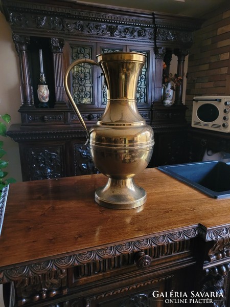 Antique large jug spout
