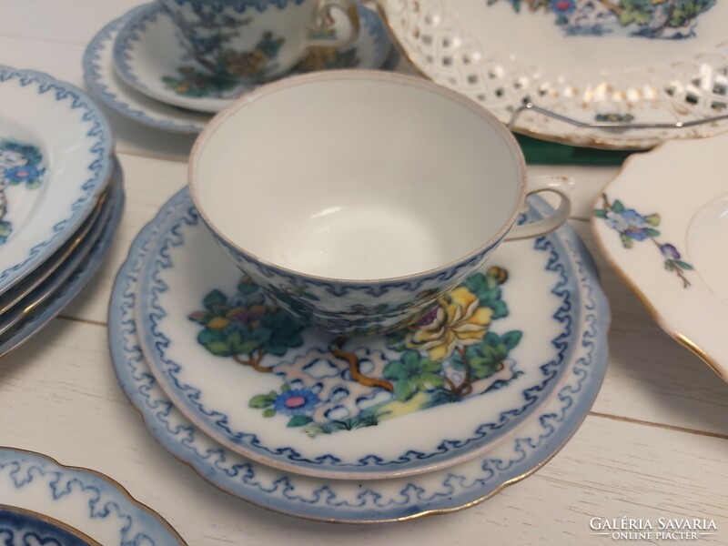 Antique English porcelain set