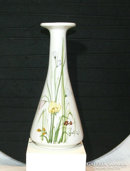 Old Italian porcelain vase - 20 cm