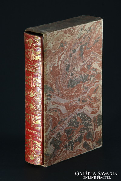 1840 Calendar in the imperial bookbinder's richly gilded signature sattyan leather binding, a dreamy piece