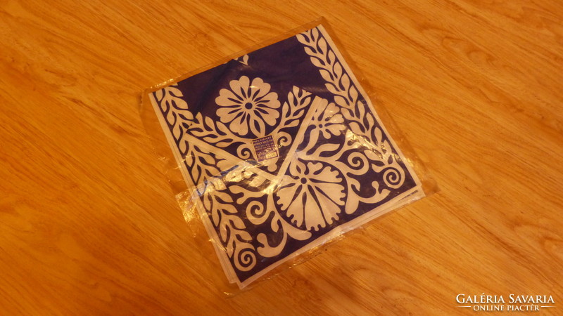 Retró dekor szalvéta és terítő, eredeti csomagolásában
