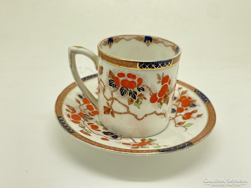 English fine bone china porcelain cup and saucer Grafton 1930s
