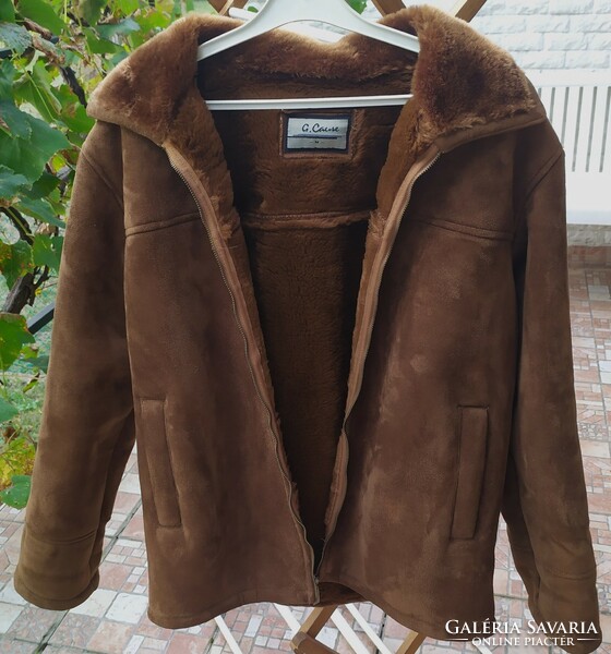 Women's short fur suede jacket/coat for sale! M